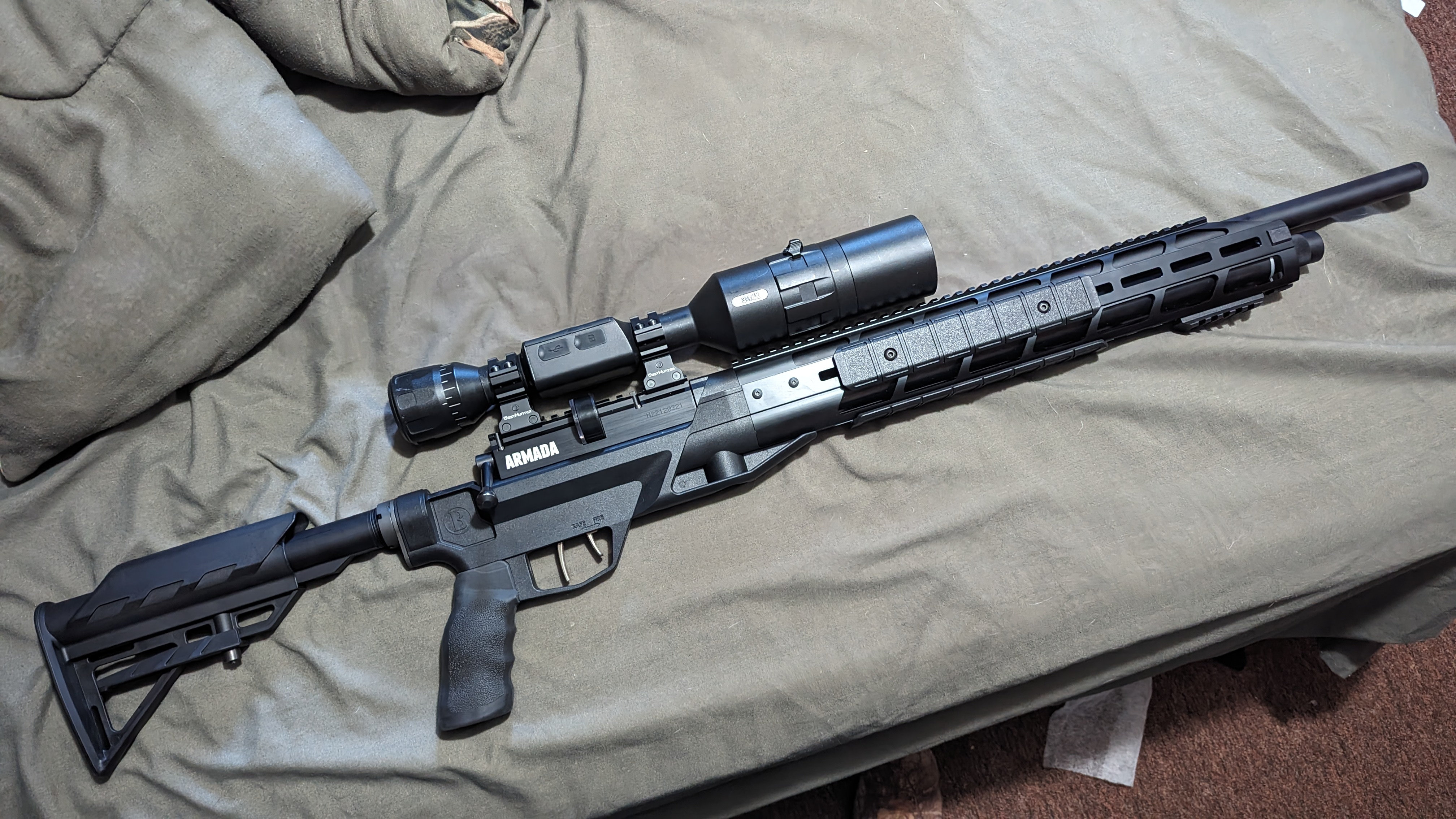 PCP Rifle Benjamin Armada trade for gauntlet 30 Airgun Forum