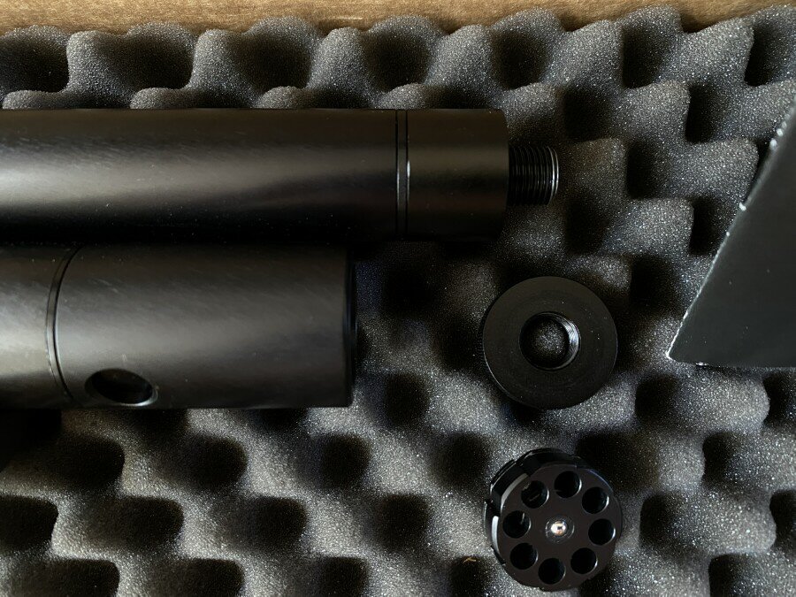 [SOLD] FX Wildcat MK1 .22 Synthetic Black with DonnyFL UNF Adapter ...