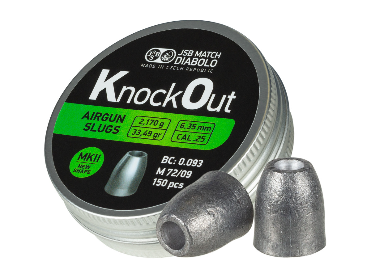 25cal.   JSB.   KnockOut Slug.  33.49gr.  #01.jpg