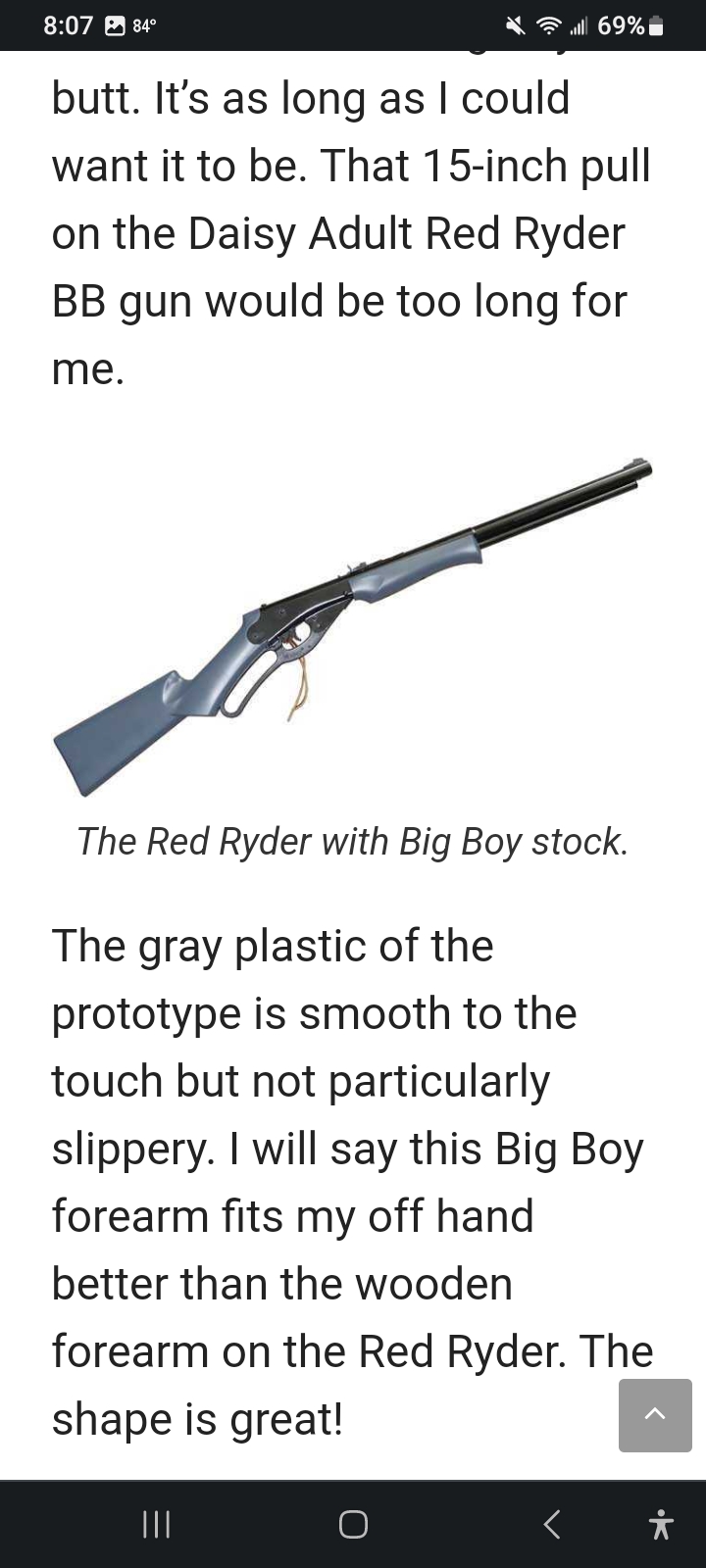 Daisy Red Ryder Adult BB Gun
