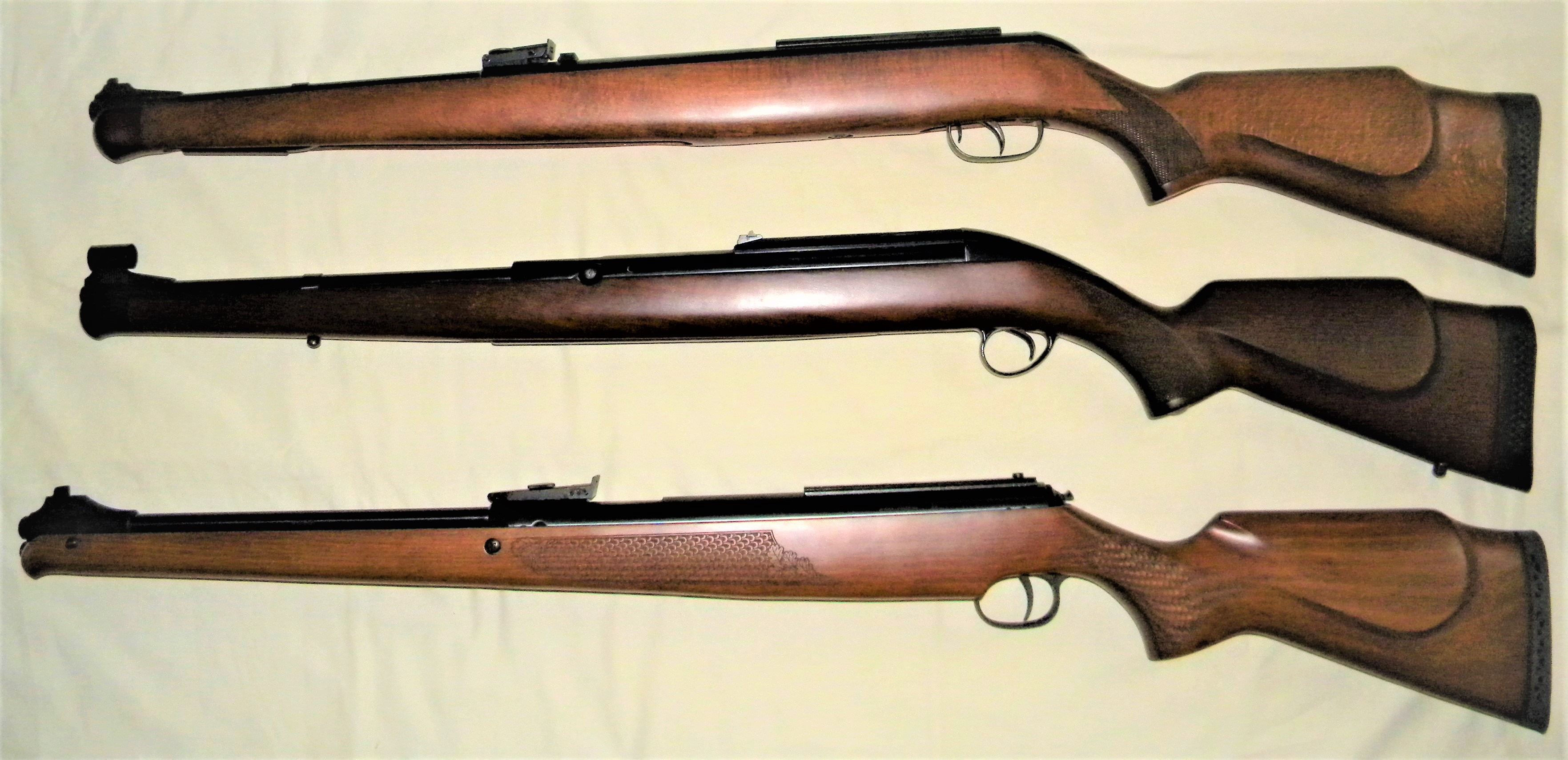 428 Stutzen's Gamo, BSA Airsporter, Diana 430.JPG