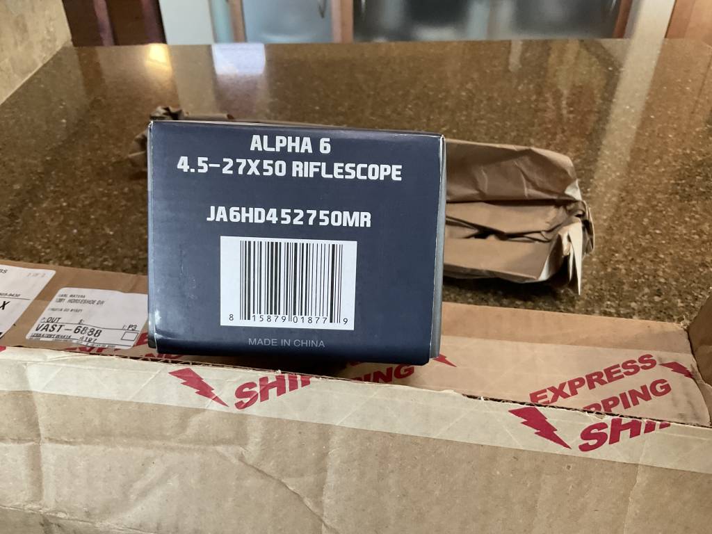 [NLA] Aim Sports Alpha 6 Scope | Airgun Forum | Airgun Nation | Best ...