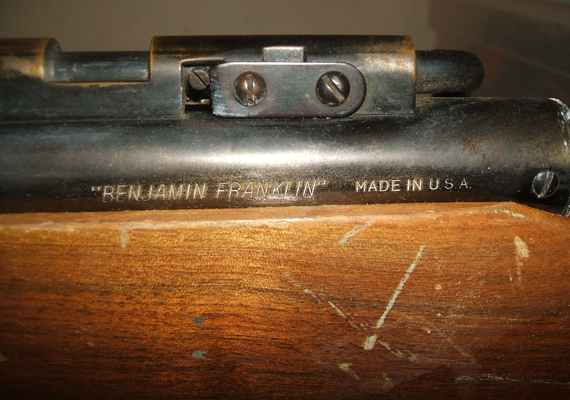 Benjamin Model 312 air rifle 006.JPG