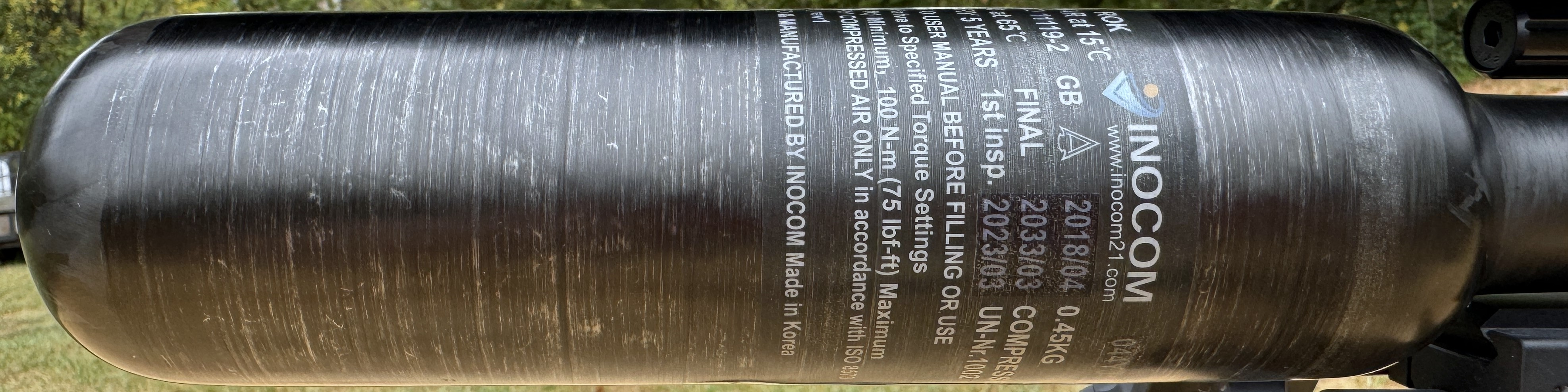 Chuck's Impact MKII sn 184064 - Tank Label.JPG