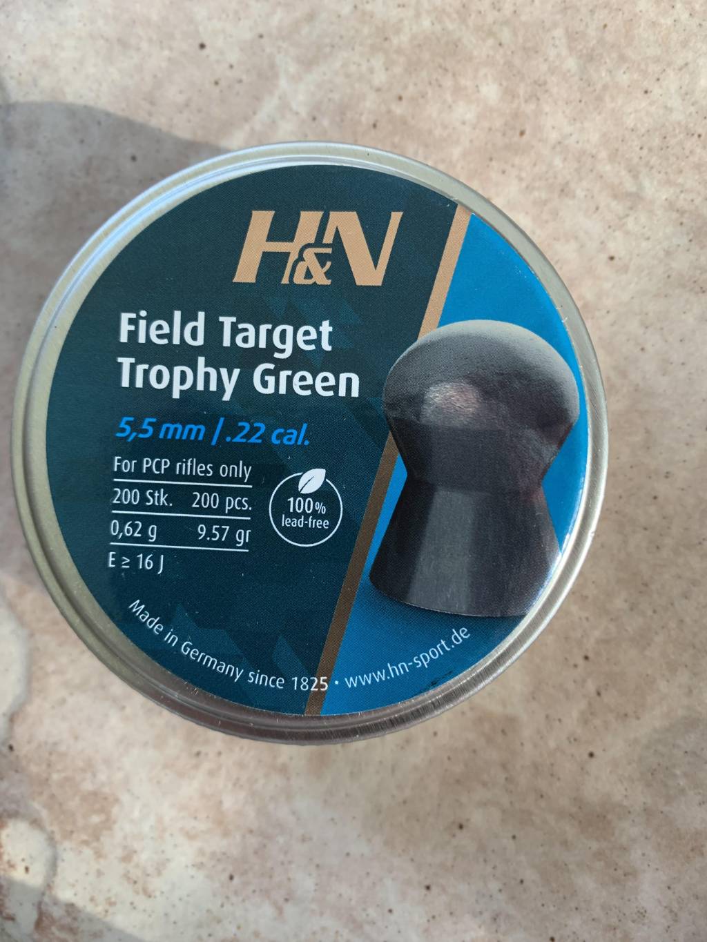 Piombini H&N Field Target Trophy Green 4.