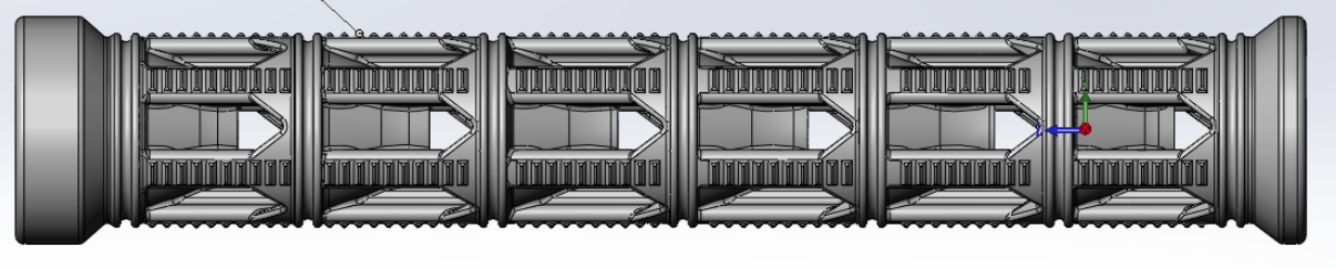 Felt wrapped conical baffle insert1.PNG