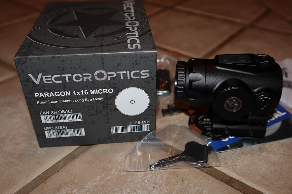 Vector Optics Paragon 1X16 Micro prism scope | Airgun Forum