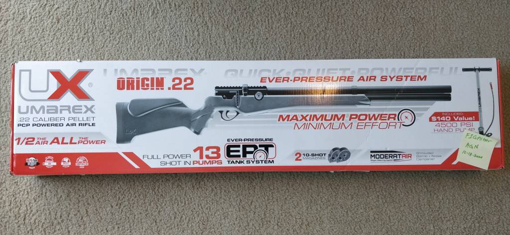 [SOLD] Umarex Origin brand new | Airgun Forum | Airgun Nation | Best ...