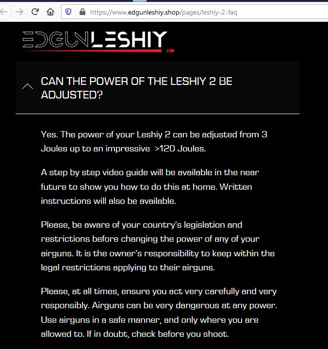 Leshiy 2 - can the power beadjusted.1603693099.JPG