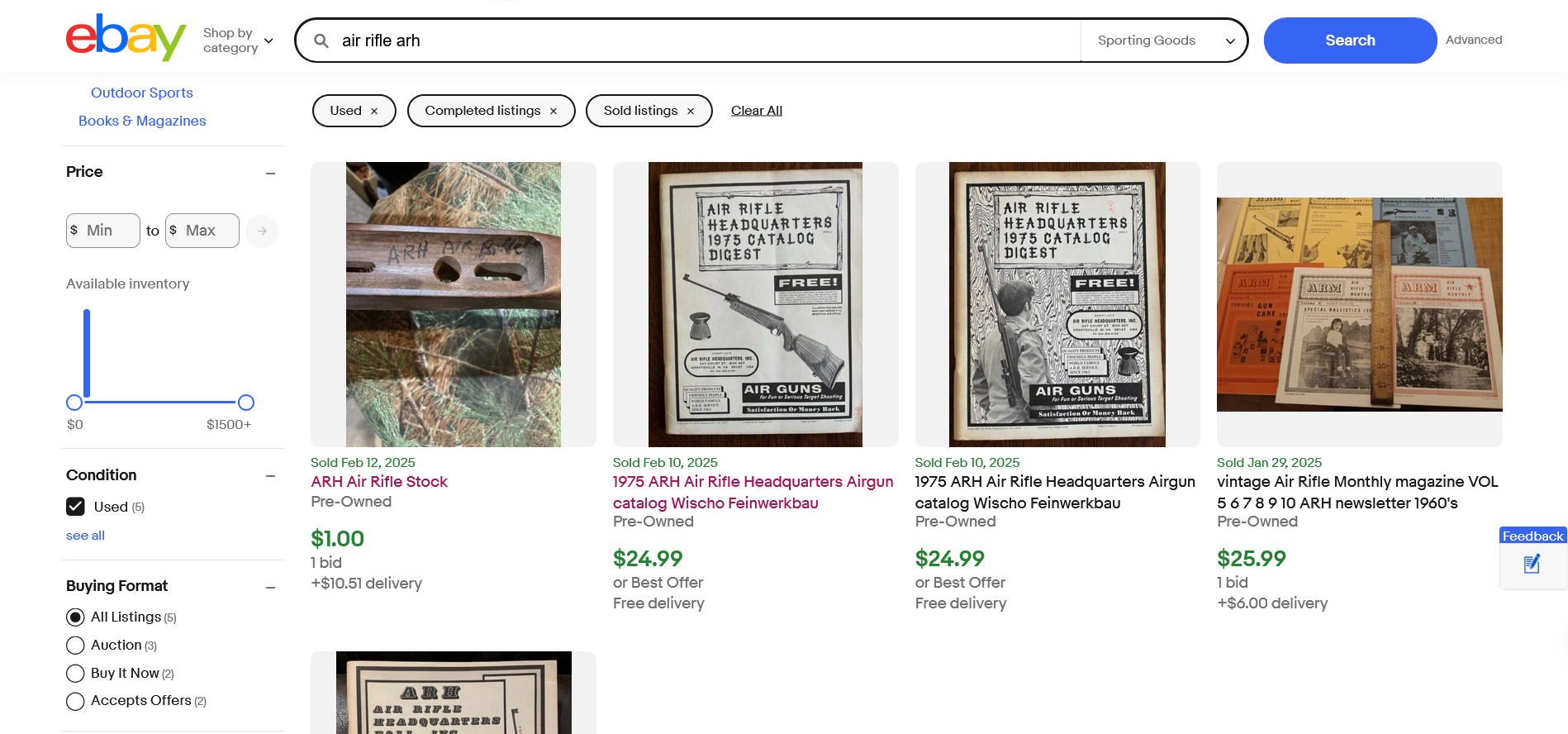 Screenshot 2025-02-21 at 15-05-54 Air Rifle Arh in Sporting Goods for sale eBay.png