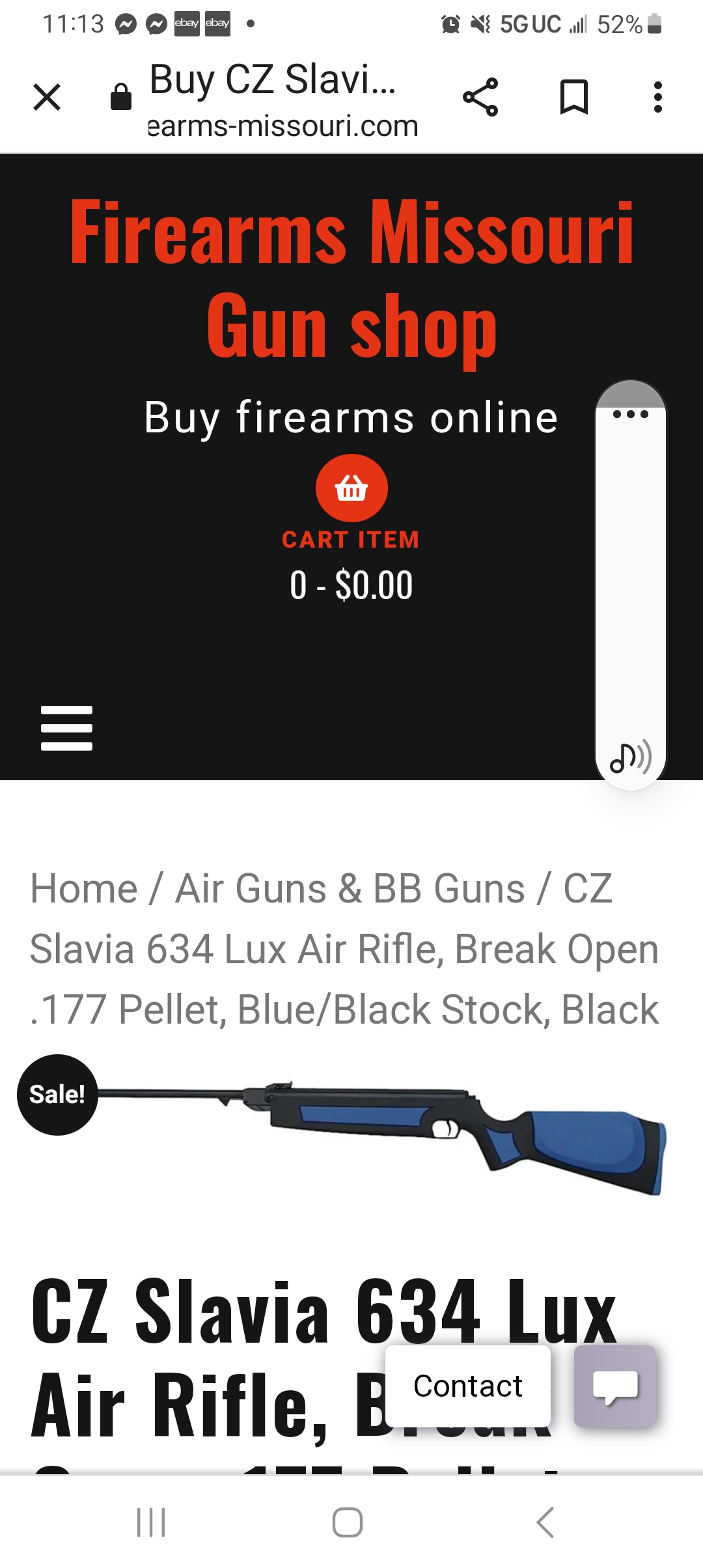 Is the cz 634 back in stock??? | Airgun Forum | Airgun Nation | Best Airgun  Site | Airgun Message Board