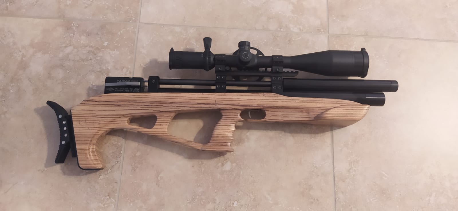 TAIPAN Mutant .22 Custom Benchrest-stock and thread adaptor.jpeg