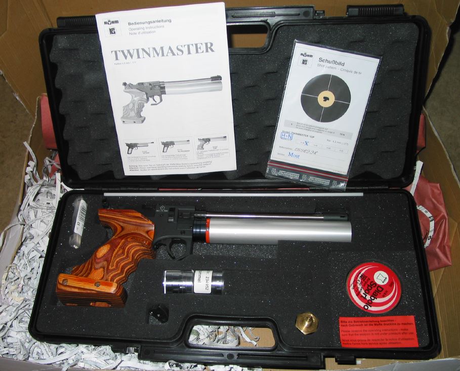 Pistolet Röhm air comprimé--Twinmaster Trainer-- Co2 Tir de